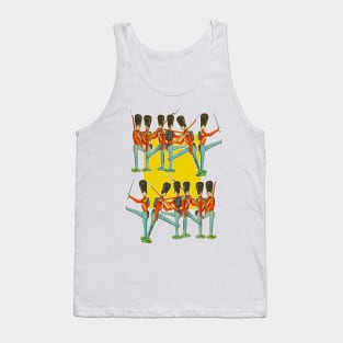 Toy small lead soldiers in vintage uniforms Tank Top